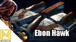 Ebon Hawk - Revan and Meetra Surik's Ship - Dynamic-class freighter - Star Wars Old Republic Lore