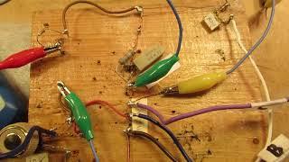 Deep dive & assessment/test of the current amplification of Germanium or Silicon NPN transistors