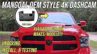 The Mangoal 4K OEM Dash Cam That Should've Come With Your Car