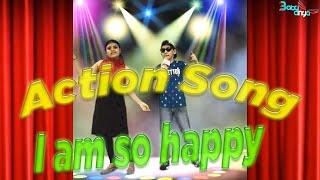 i am so happy ,Na Na Na, Action Song, Action Song for kids |Baby Yanya|