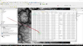 GIS 300 QGIS Sample Raster Values Extract Values to Points