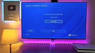 PS4 New System Software Update (Version 12.00)