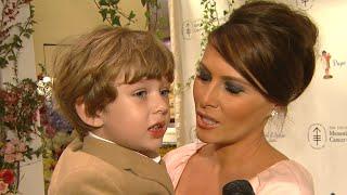 Hear Barron Trump Speak in RARE Childhood Interview! | ET Vault Unlocked