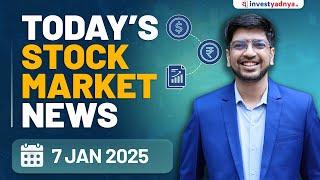 Today's Stock Market News - 7/1/2025 | Aaj ki Taaza Khabar