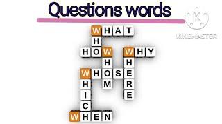 Questions words|Wh questions words with meaning & examples|Learn English@Daily English Learning