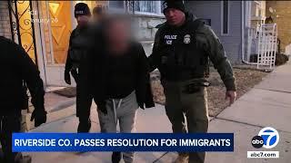 Tensions flare at Riverside County Board of Supervisors meeting over immigration resolution