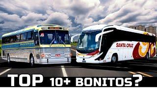 OS 10 ÔNIBUS MAIS BONITOS JÁ PRODUZIDOS NO BRASIL | TOP 10 + ESCOLHIDOS POR VOTAÇÃO