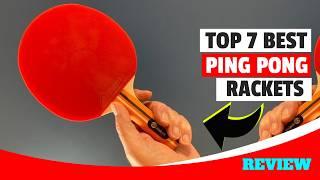 7 Best Ping Pong Paddles Set For 2024 | Top Table Tennis Racket Reviews