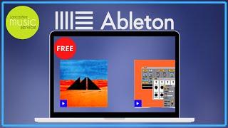 Installing FREE Ableton Sound Packs | Lancashire Music Service