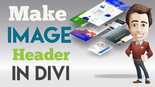 How to Make Image Header for Landing Page  | Divi Theme