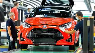 Toyota YARIS GR & Cross PRODUCTION[Factory tour]: Assembly line and Manufacturing process of Yaris