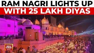 25 Lakh Diyas Illuminate Ram Nagri, Scripting History | Diwali 2024 Updates