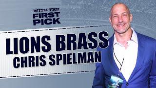Detroit Lions Brass Chris Spielman talks picking star rookies, mental toughness and big brother Rick
