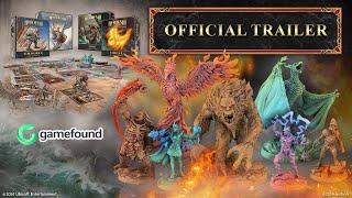 Heroes of Might & Magic III: The Board Game - Stronghold, Conflux & Cove | OFFICIAL TRAILER