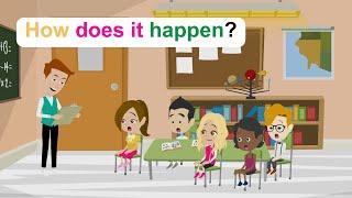 Ella is good at Math and Drawing? - Simple English Story - Comedy Animated Story - Ella English