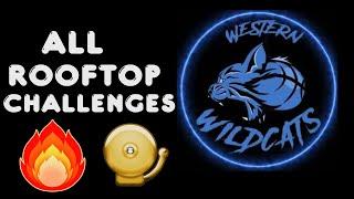 NBA 2K22 Western WIldcats All Rooftop Challenges (CITY SLAM)