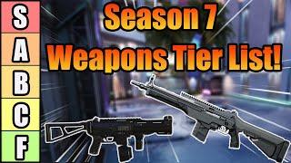 Rogue Company - Tier List | Season 7 Weapons Tier List | The Suavee Tier List