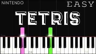 Tetris Theme | EASY Piano Tutorial