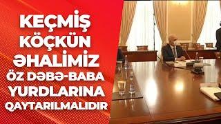 Əli Əsədov: "Keçmiş köçkün əhalimiz öz dəbə-baba yurdlarına qaytarılmalıdır" - ARB24 Xəbər