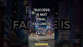 What is Success and Failure? Motivation Quotes | inspiration | Unfiltered Content | 