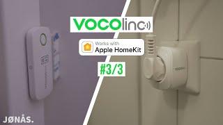 VOCOlinc Homekit Steckdose und Tür/Fenster Sensor abgewandelt.