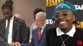 YOUNG THUG IS FREE & FINALLY HOME! BEATS RICO AND ASKS JUDGE IF HE CAN CONTINUE TO WORK WITH GUNNA?!