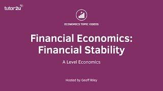 Financial Economics: Introduction to Financial Stability