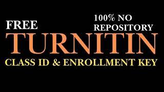 ID class Turnitin terbaru - Turnitin class id and enrollment key free 2024 | EP 21