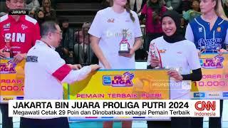 Jakarta BIN Juara Proliga Putri 2024, Megawati Jadi Pemain Terbaik
