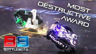 The "Most Destructive Robot" Award (2015 - 2020) | BattleBots