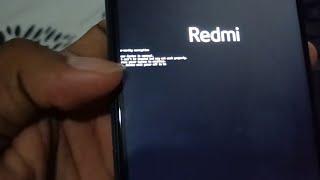 SOLUCION: your device is corrupt. it can't be trusted and may not work properly Xiaomi Redmi Note 9