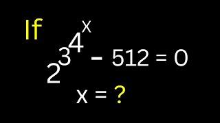 Math Olympiad Problems | Beautiful Exponential Equation | New Trick...