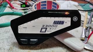 Yamaha MT09 Instrument cluster / Speedometer / Meter  - Power up