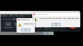 How To Fix Camtasia Video Codec Failed