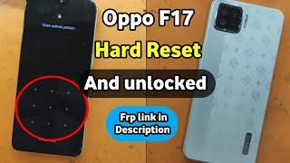 Oppo F17 Cph2095 Hard Reset & Lock Screen Remove | Oppo F17 Hard Reset | Oppo F17 Lock Kaise Tode