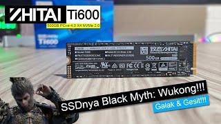 SSDnya Black Myth: Wukong!!! | Zhitai Ti600 PCIe Gen4 500 GB NVMe SSD