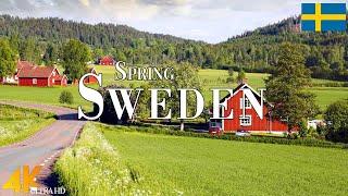 Spring Sweden 4K Ultra HD • Stunning Footage Sweden, Scenic Relaxation Film with Calming Music.