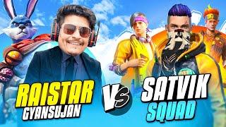 Satvik + Raistar First Time Fight Clash Squad THE END 