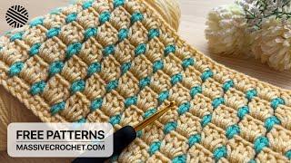 NEW Technique!  Very Easy & Lovely Crochet Pattern for Beginners