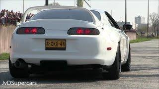 BEST OF JDM CARS - BURNOUTS, FLAMES, REVS & SOUNDS!