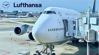 I FINALLY flew the Boeing 747!! | Lufthansa Economy Class to Singapore (Review)