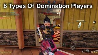 8 Types Of Domination Players in CODM