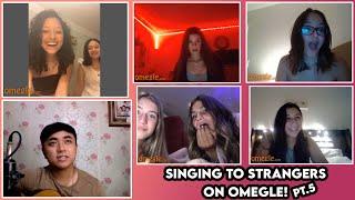 SINGING TO STRANGERS ON OMEGLE! PT.5 - (JUSTIN BIEBER SONGS) | Bernadez Mingala