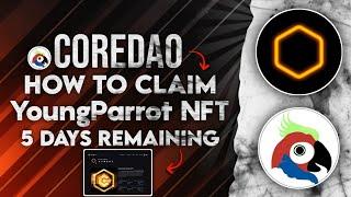CORE MINING | How to Claim YoungParrot NFT | #core #young #coredao_org