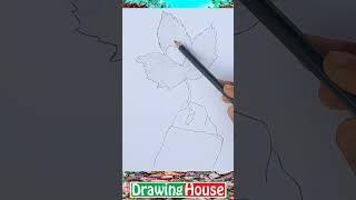 Draw a Hand Holding Maple Leaf | Maple Leaf Drawing With Hand By Pencil Sketch | #shorts