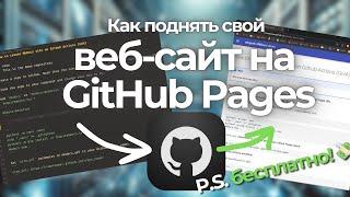 Личный веб-сайт за 15 минут: GitHub Pages + MkDocs