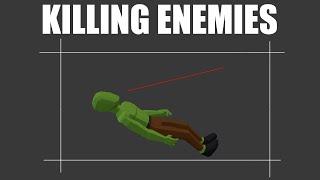 Killing Enemies - FPS Game In Unity & Blender