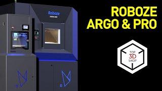 Roboze ARGO and Pro Overview: Industrial FDM 3D Printers for High-Temp High Accuracy Printing