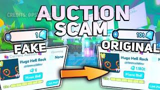 NEW OP AUCTION SCAM SCRIPT ON PET SIMULATOR X! Yeet a Pet Update100% SAFE! | AUCTION DUPE!