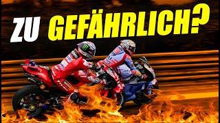 MotoGP spielt mit dem Feuer: Bremsen kurz vor Kollaps!